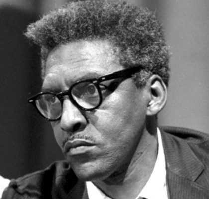 Bayard Rustin (1912-1987). Courtesy Biography.com.