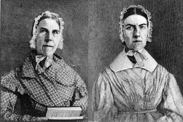 Sarah (1792-1873) and Angelina (1805-1879) Grimke. Courtesy Future of Freedom Foundation.